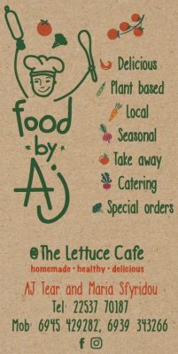 Food by AJ @ The Lettuce Cafe