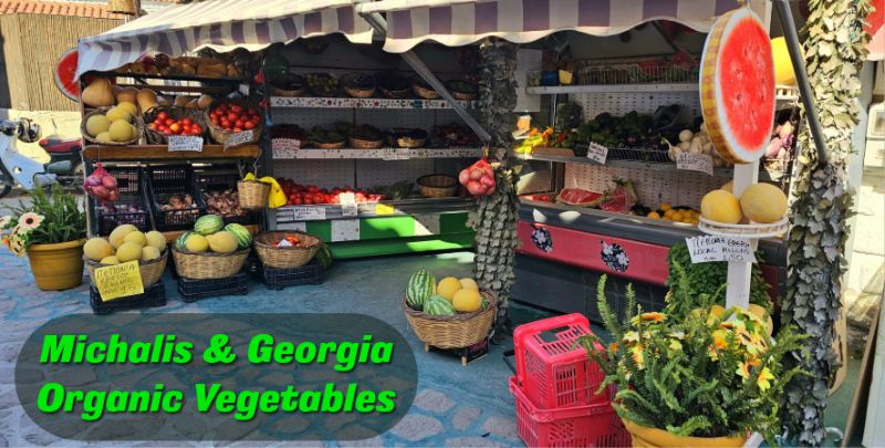 Michalis & Georgia Organic Vegetables