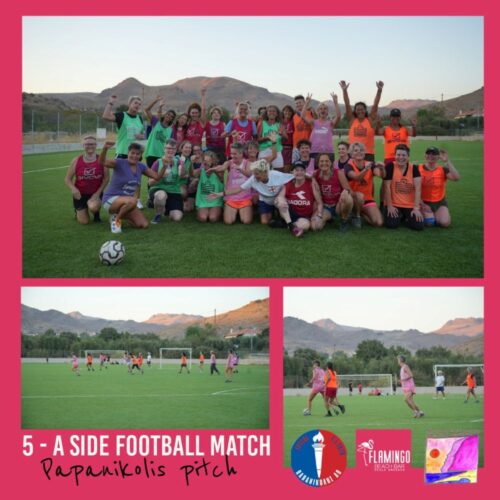 5-a side football match